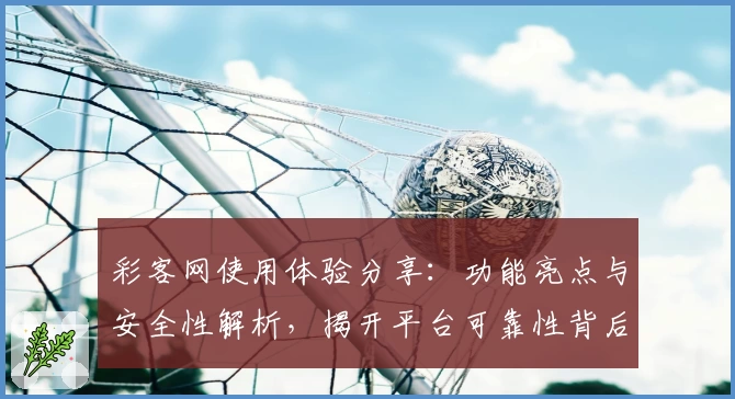 彩客网使用体验分享：功能亮点与安全性解析，揭开平台可靠性背后的秘密